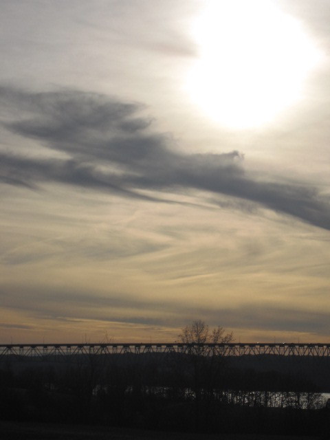 Bridge with Swirl Overhead